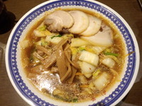 「サイカラーメン+チャーシュー(バラ)+メンマ」@彩華ラーメン 田原本店の写真