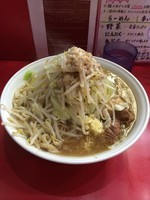 「小ラーメン（野菜ちょいマシ　ニンニク少し　アブラ少し）」@麺屋 桐龍の写真