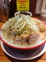 「味玉ラーメン」@らーめん バリ男 新橋本店の写真