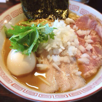 「特製 濃厚鶏白湯×煮干しラーメン」@つけめん小池の写真