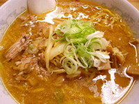 「味噌ラーメン＋炒飯」@純連 東京店の写真