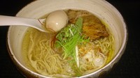 「柚子塩らーめん　味玉」@麺屋宗 -sou- 高田馬場本店の写真