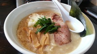 「鶏濃麺(塩)￥７３０+α」@濃麺 海月の写真