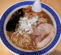 「煮干中華蕎麦醤油(700円）　火曜日限定」@くり山の写真