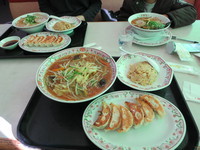 「さんまー麺セット」@餃子の王将 草加店の写真