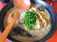 「二代目濃厚らあめん」@二代目狼煙 本店 葉隠製麺の写真