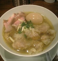 「新小麦の海老わんたん麺【小麦ヌーヴォー2014】」@創作麺工房 鳴龍の写真