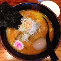 「辛みそにんにくバターらーめん（￥850）＋味玉（￥110）」@熟成らーめん 銀のくらの写真