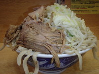 「ラーメン(700円)大(+50円)(ヤサイニンニク)」@ラーメン二郎 環七新新代田店の写真