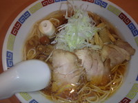 「稲庭冷がけ中華そば(880円)大盛(+100円)」@魂麺の写真