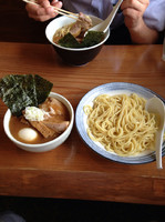 「濃厚つけ麺（750円）」@らーめん 三福の写真