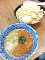 「つけ麺シュリンプ+味玉(950円+100円)」@六厘舎 大崎店の写真