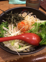 「まぜそば」@ラーメン ごりまる 鶴舞駅前店の写真