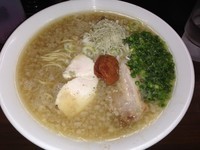 「【期間限定】梅塩らぁ麺」@麺屋庄太 津久井浜店の写真