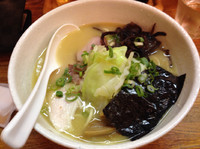 「濃厚鶏白湯らーめん塩」@麺や 福一の写真