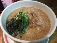 「【限定】魚濃い塩ラーメン　（大盛り：サービス券）」@麺肴 ひづきの写真