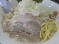 「塩ラーメン＋小ライス」@ギトギトラーメン成光の写真