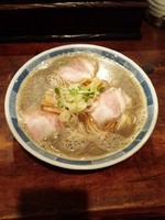 「【夜限定】煮干しそば（濃いめ）」@中華そば しば田の写真