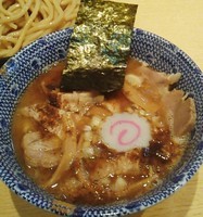 「つけ麺＆半チャーシュー 950円」@くり山の写真