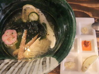 「ラーメン（700円）」@淡麗塩そば ポールの写真