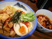 「つけ麺（紅露）大盛り」@AFURI 中目黒店の写真