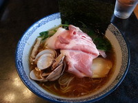 「特製蛤そば・・1000円」@中華そば 四つ葉の写真