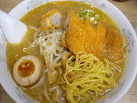 「味噌トンカツラーメン」@らーめん山田の写真