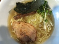 「魚介塩ソバ 680円」@ラーメン 和なりの写真