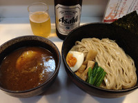「ベジポタつけ麺」@梵の写真