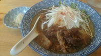 「【限定】牛すじカレーヌードル\900」@麺処 いし川の写真