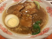 「豚角煮麺」@金華閣の写真