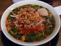 「【限定】台湾ラーメン　＋味玉：サービス券」@ラーメン なんまつの写真