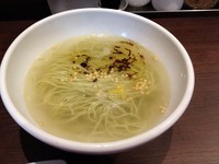 「塩かけそば（５４０円）」@自家製麺 まかないへきるの写真