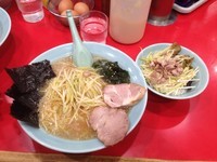 「かいざんラーメン＋ネギ丼」@かいざん 西船橋店の写真