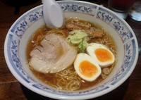 「中華そば＋ゆでたまご」@南車の写真
