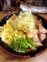 「まぜそば（エビ）￥800」@麺処 慶の写真