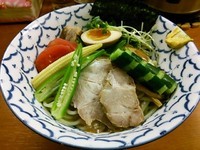 「【夏季限定】冷し中華940円＋ビール」@麺恋処 いそじの写真