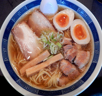 「肉玉(900円）」@らぁめん 直の写真