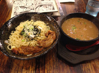 「魚介とんこつつけ麺 軟骨チャーシュー」@らーめん神月の写真