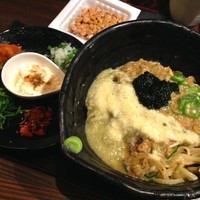 「【限定】味噌冷やし＋なっとぅ」@麺や 蒼 AOIの写真