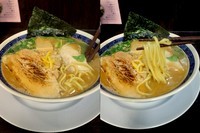 「ナイトゲリラー汁 鶏魚介 醤油 830円」@丸直の写真