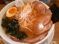 「特製潮まねきちゃーしゅーめん （140907）」@らーめん寺子屋 麺座まねきの写真