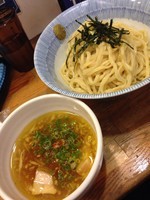 「淡麗塩つけ麺 800円」@塩つけ麺 灯花の写真