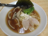 「スズキとホンビノス貝のらーめん（醤油）842円」@西武船橋店 京成沿線美味しい博覧会～船橋～の写真