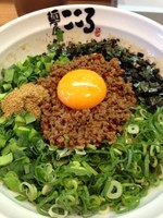 「台湾混ぜそば 大盛」@麺屋 こころ 大岡山本店の写真