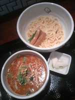 「濃厚味噌つけ麺（２００ｇ）８２０円」@Miso Noodle Spot 角栄 KAKU-Aの写真