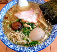 「味玉塩、はるゆたか(1,000円）」@らーめん森や。の写真