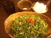 「しびれ(700円)大盛(100円)ライス(中)温玉、ネギ大盛」@汁なし担担麺 武蔵坊の写真