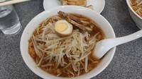 「中華麺（大盛）＋餃子」@中華麺店 喜楽の写真