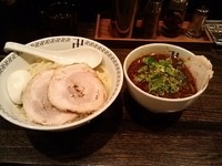 「スパイスつけ麺＋チャーシュー＋玉子」@スパイス・ラー麺 卍力の写真
